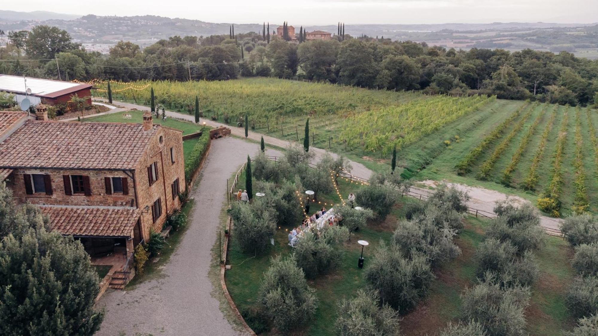 Вилла Borgo Siliano - Antico Podere Siliano Читта-делла-Пьеве Экстерьер фото