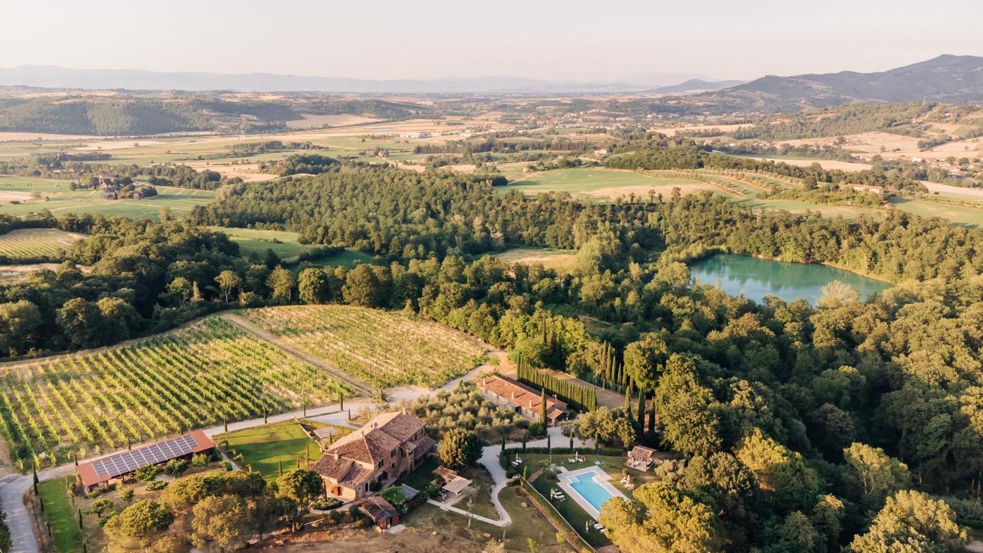 Вилла Borgo Siliano - Antico Podere Siliano Читта-делла-Пьеве Экстерьер фото
