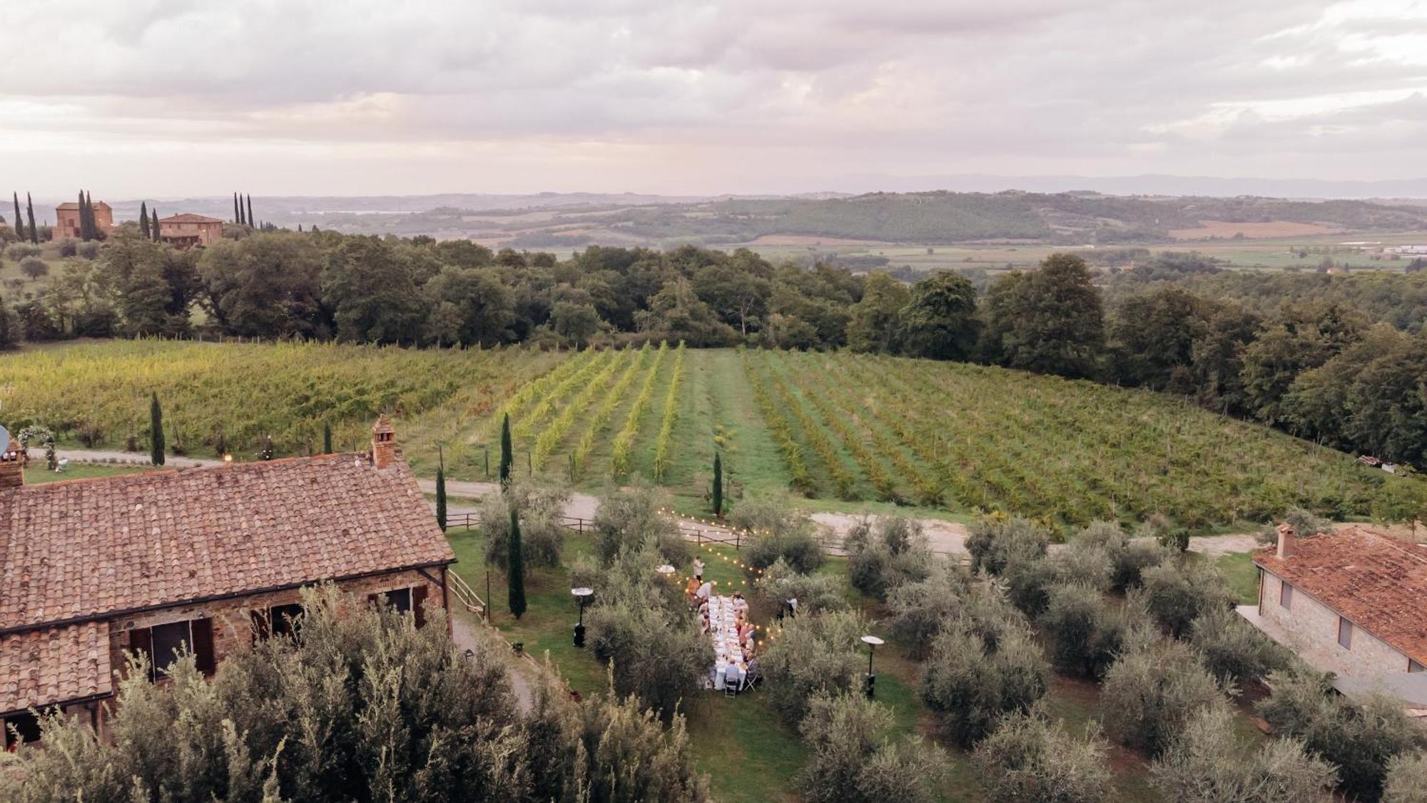 Вилла Borgo Siliano - Antico Podere Siliano Читта-делла-Пьеве Экстерьер фото